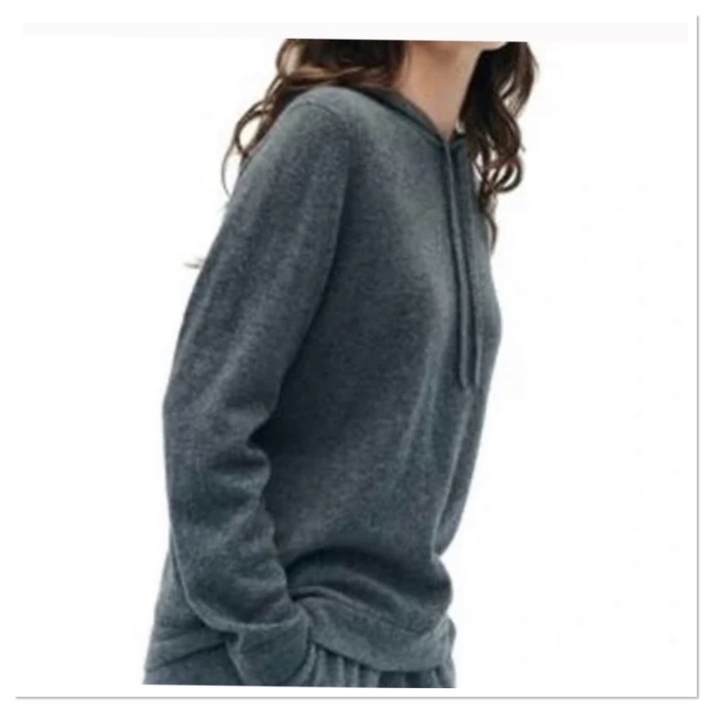 Freeloader Women’s Brushed Hacci Long Sleeve Hoodie Top Shirt Size M NWT